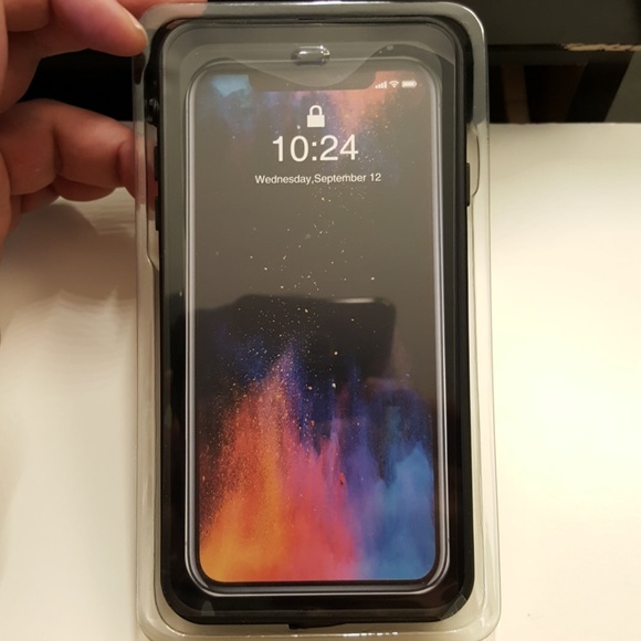 case waterproof for iphone xs max 6.5" black new - Picture 7 of 8